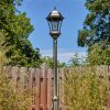 Etoe outdoor light, lamp post, path light gold, black, 1-light source