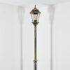 Etoe outdoor light, lamp post, path light gold, black, 1-light source