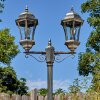 Etoe outdoor light, lamp post, path light gold, black, 2-light sources