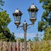 Etoe outdoor light, lamp post, path light gold, black, 2-light sources