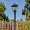 Anfei outdoor light, lamp post, path light black, 1-light source