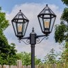 Falfosa outdoor light, lamp post, path light black, 2-light sources