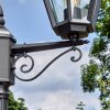 Falfosa outdoor light, lamp post, path light black, 2-light sources