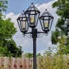 Falfosa outdoor light, lamp post, path light black, 3-light sources