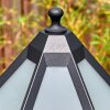 Falfosa outdoor light, lamp post, path light black, 3-light sources