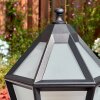 Falfosa outdoor light, pedestal light, path light black, 1-light source