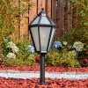 Falfosa outdoor light, pedestal light, path light black, 1-light source