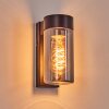 Encoberta outdoor wall light black, 1-light source