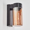 Encoberta outdoor wall light black, 1-light source