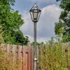 Falfosa outdoor light, lamp post, path light gold, black, 1-light source