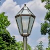 Falfosa outdoor light, lamp post, path light gold, black, 1-light source