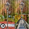 Falfosa outdoor light, path light gold, black, 1-light source, Motion sensor