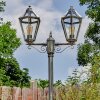 Falfosa outdoor light, lamp post, path light gold, black, 2-light sources