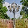 Falfosa outdoor light, lamp post, path light gold, black, 3-light sources