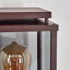 Cadafaes outdoor wall light rust-coloured, 1-light source, Motion sensor