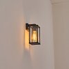 Tourega outdoor wall light black, 1-light source