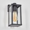 Tourega outdoor wall light black, 1-light source