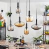 Alcofra hanging light black, 6-light sources