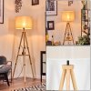 Bassagoda floor lamp Ecru, 1-light source