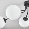 Gastor ceiling light, globe light white, 6-light sources