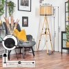 Ramila floor lamp Ecru, 1-light source