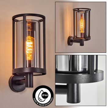 Martinha outdoor wall light black, 1-light source