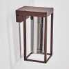 Lagarelhos outdoor wall light rust-coloured, 1-light source