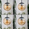 Gastor hanging light, globe light Amber, 1-light source