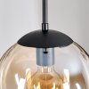 Gastor hanging light, globe light 25 cm Amber, clear, 1-light source