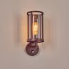 Martinha outdoor wall light rust-coloured, 1-light source, Motion sensor