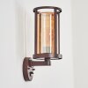 Martinha outdoor wall light rust-coloured, 1-light source, Motion sensor