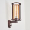 Martinha outdoor wall light rust-coloured, 1-light source, Motion sensor