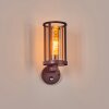 Martinha outdoor wall light rust-coloured, 1-light source, Motion sensor