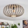 Oravi ceiling light black, 1-light source