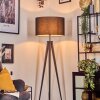 Flemming floor lamp black, 1-light source