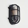 Godel outdoor wall light black, 1-light source