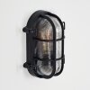 Godel outdoor wall light black, 1-light source