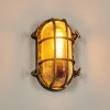 Godel outdoor wall light gold, black, 1-light source