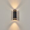 Tagish outdoor wall light, Up & Down Light black, 2-light sources