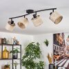 Bassagoda ceiling light black, 4-light sources