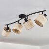 Bassagoda ceiling light black, 4-light sources