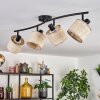 Bassagoda ceiling light black, 4-light sources