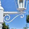 Loria outdoor light, lamp post, path light white, 3-light sources