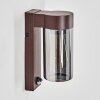 Encoberta outdoor light, outdoor wall light rust-coloured, 1-light source, Motion sensor