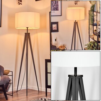 Flemming floor lamp black, 1-light source