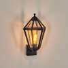 Falfosa outdoor wall light black, 1-light source