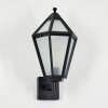 Falfosa outdoor wall light black, 1-light source