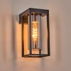 Lagarelhos outdoor light, outdoor wall light black, 1-light source