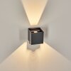 Almodofa outdoor wall light, Up & Down Light black, 1-light source, Motion sensor