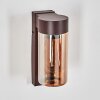 Encoberta outdoor light, outdoor wall light rust-coloured, 1-light source, Motion sensor